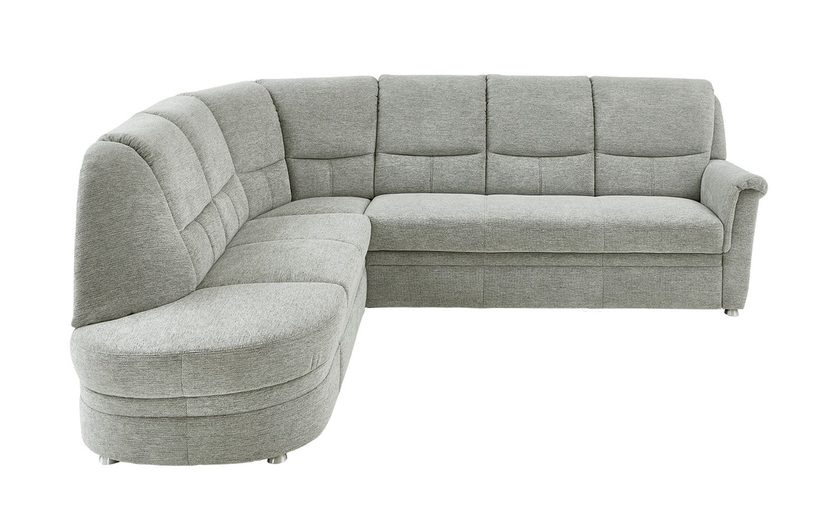 Bild 1 von meinSofa Ecksofa  Polly E grau Maße (cm): B: 270 H: 96 T: 257 Wohnzimmermöbel