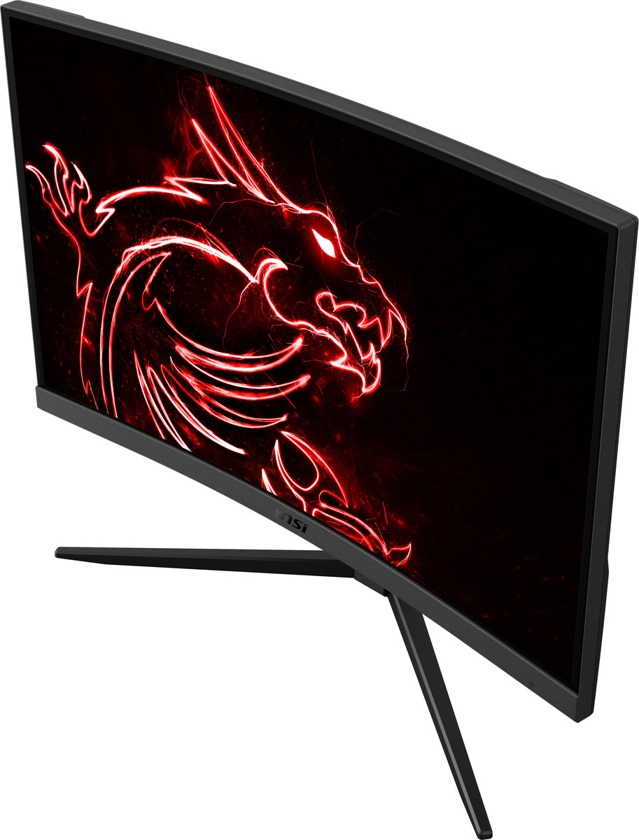 MSI Optix G24C4 Curved 23,6 Zoll Full-HD Gaming Monitor (1 ms ...