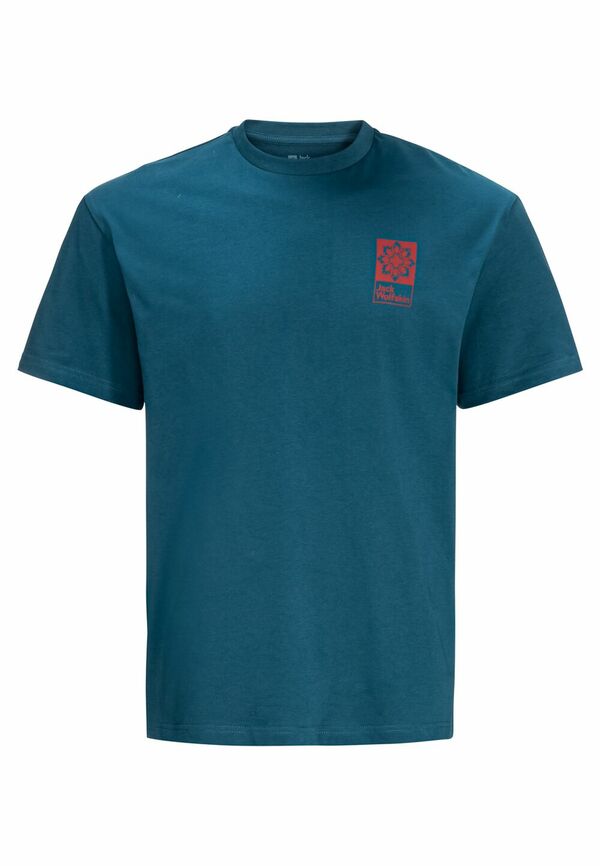 Bild 1 von Jack Wolfskin Eschenheimer Back T-Shirt Unisex T-shirt aus Bio-Baumwolle L blue daze blue daze