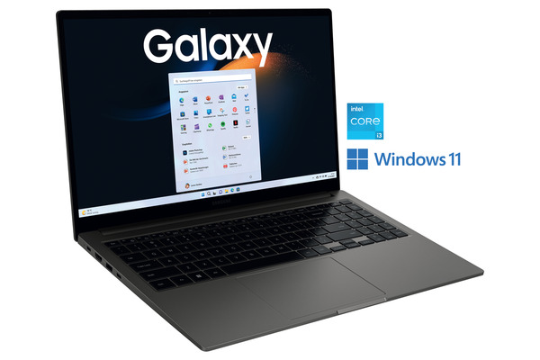 Bild 3 von SAMSUNG Galaxy Book3, Notebook mit 15,6 Zoll Display, Intel® Core™ i3 Prozessor, 8 GB RAM, 256 SSD, Iris® Xe, Graphite