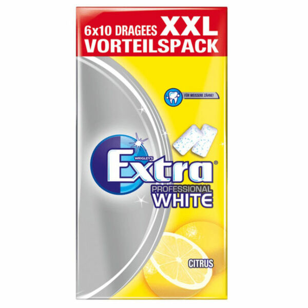 Bild 1 von Wrigleys Kaugummis Extra Professional White mit Zitrone (Big Pack)