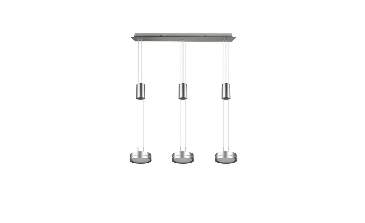 Bild 1 von Trio Pendelleuchte silber Maße (cm): B: 85 H: 150 T: 14 Lampen & Leuchten