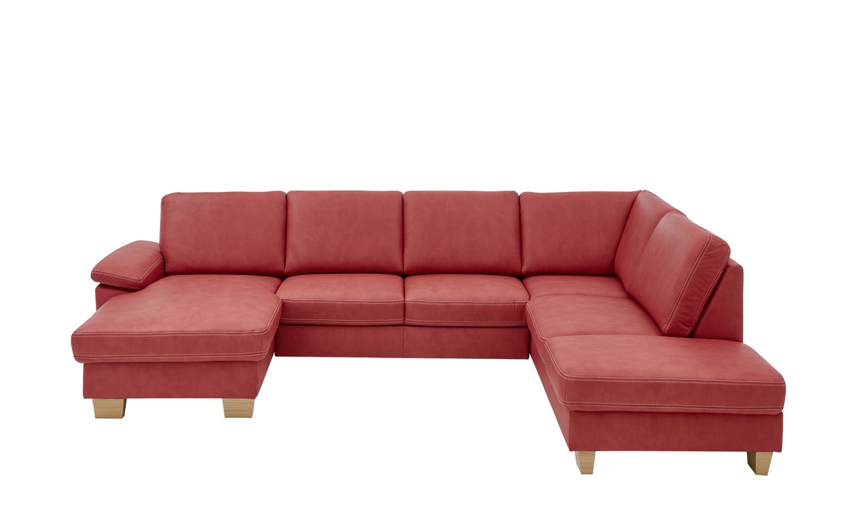 Bild 1 von Wohnlandschaft  Zenzi rot Maße (cm): B: 316 H: 90 T: 235 Wohnzimmermöbel