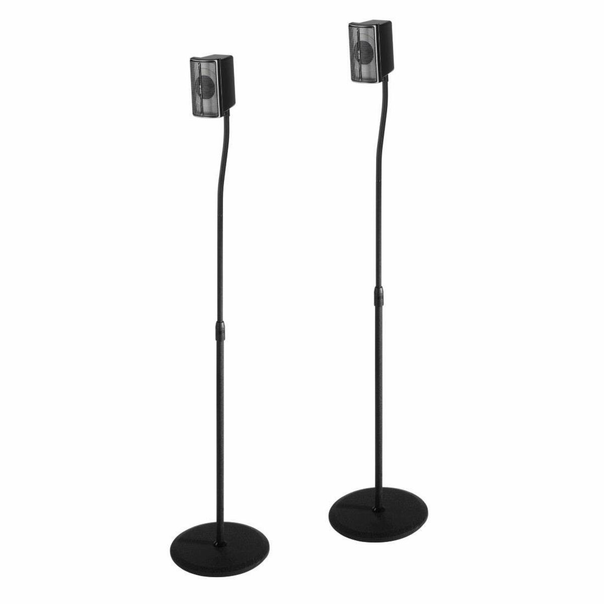Bild 1 von Hama Lautsprecherständer, Schwarz Lautsprecherständer