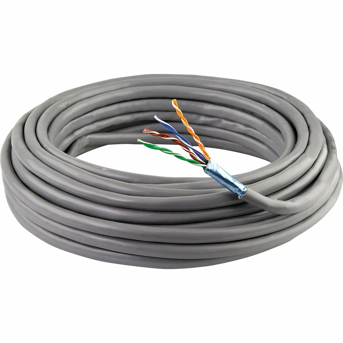 Bild 1 von Schwaiger Netzwerkkabel FTP CAT 5e Grau 25 m