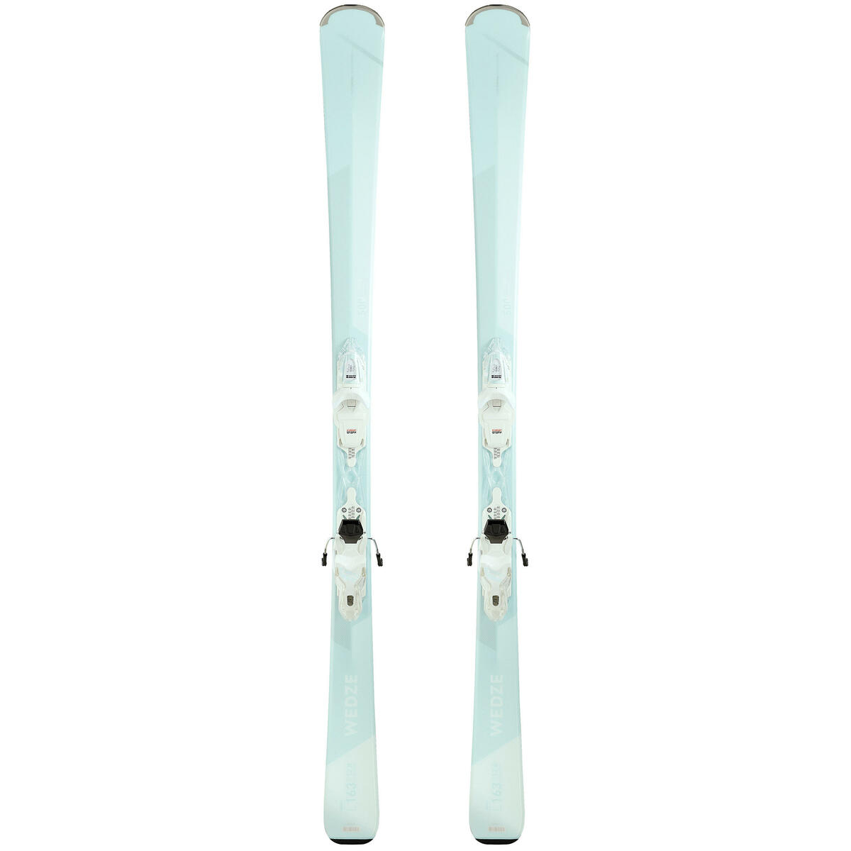 Bild 1 von Ski Damen mit Bindung Piste - Boost 500 Damen blau/grün