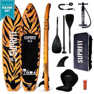Suprfit SUP Board Set Tiger inkl. Sitz und Kajak Paddle