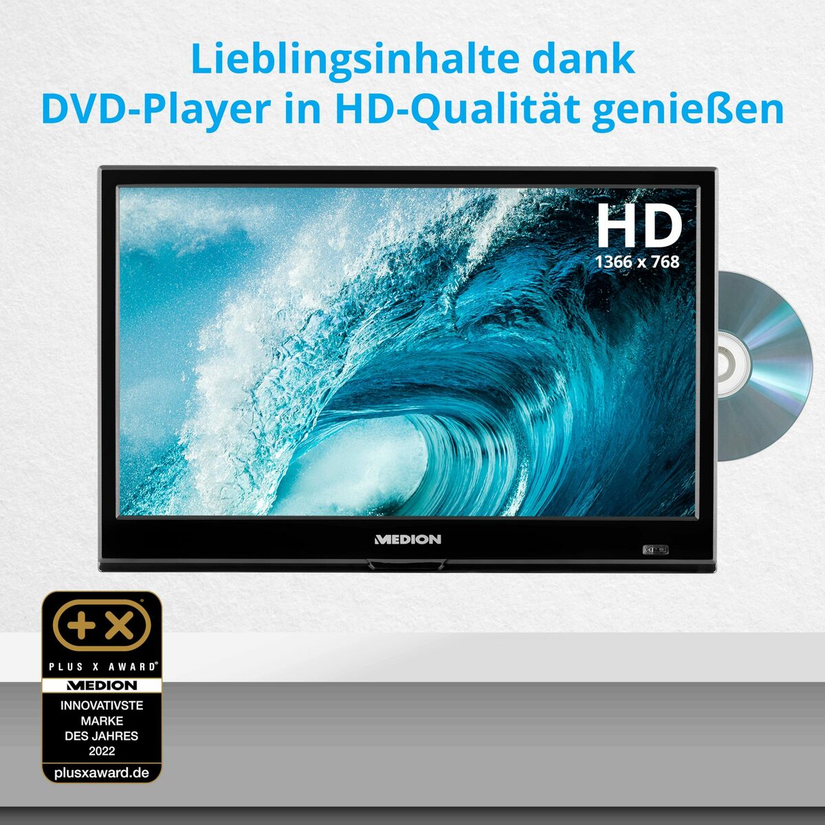 Bild 3 von Medion® MD20059 LCD-LED Fernseher (47 cm/18.5 Zoll, 720p HD Ready, MD20059)