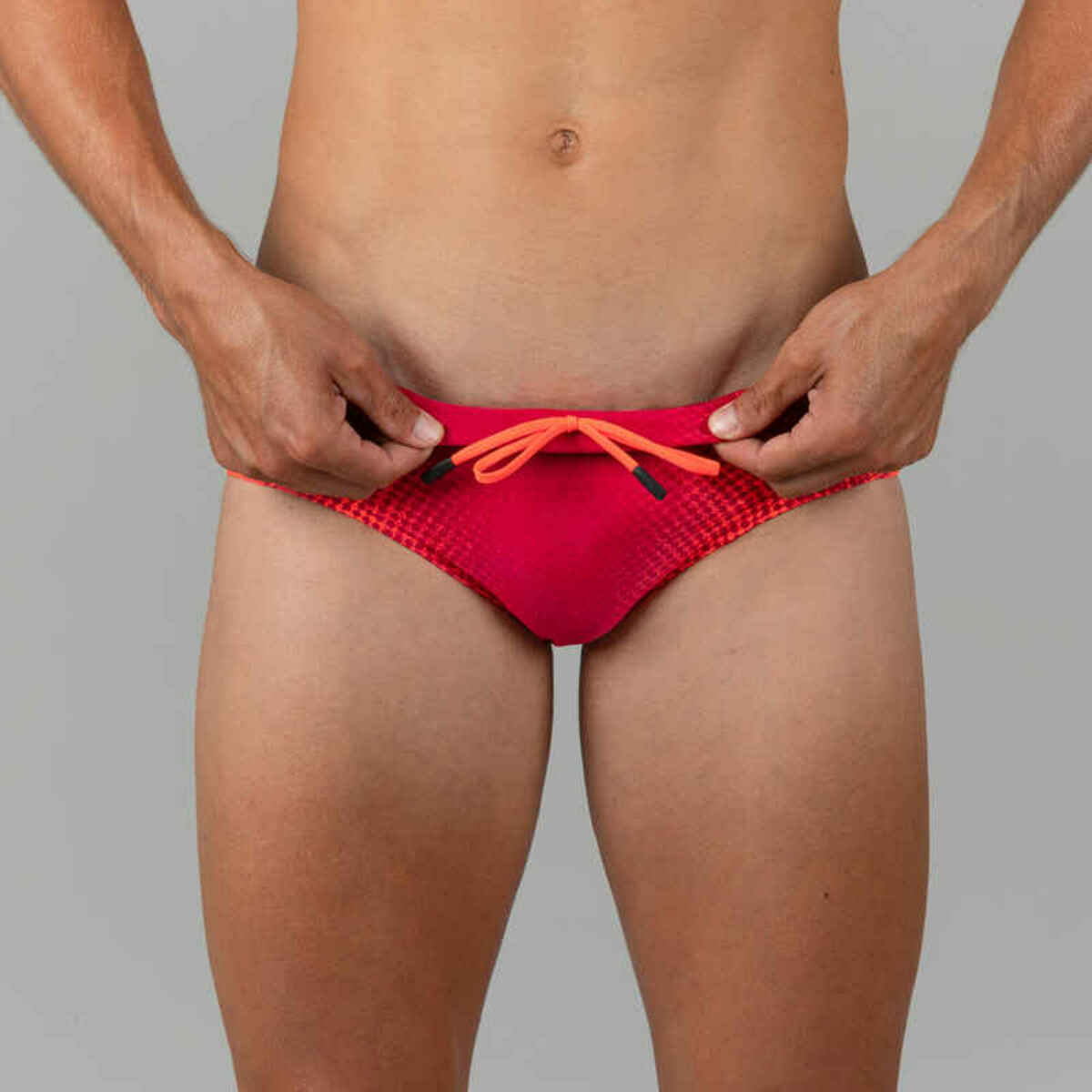 Bild 1 von Badehose Slip 900 Herren Print Blaue Linien