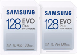 Samsung EVO Plus SDXC 128 GB - Doppelpack