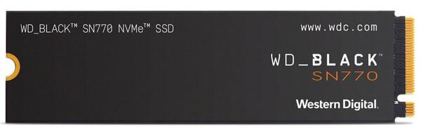 Bild 1 von Black SN770, 1 TB, NVMe M.2 SSD