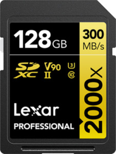 Lexar Professional 2000x GOLD 128 GB SDXC