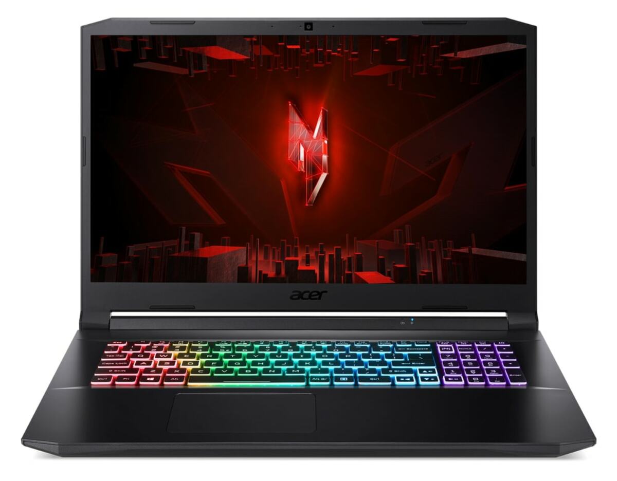 Bild 1 von Nitro 5 (AN517-54-9478) schwarz/rot, Intel i9-11900H, 16GB, 1TB SSD Gaming-Notebook