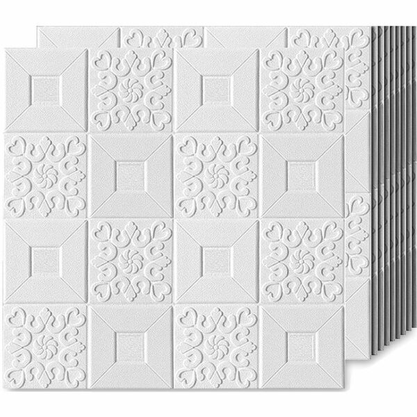 Bild 1 von DTC GmbH 3D-Tapete 70cm Wandverkleidung PE-Schaum Steinoptik Ziegel Tapete Wasserdicht, (6 St)