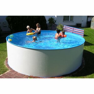 Summer Fun Stahlwand Pool-Set MALEDIVEN Aufstellbecken Rundf. Ø 450 x 120cm