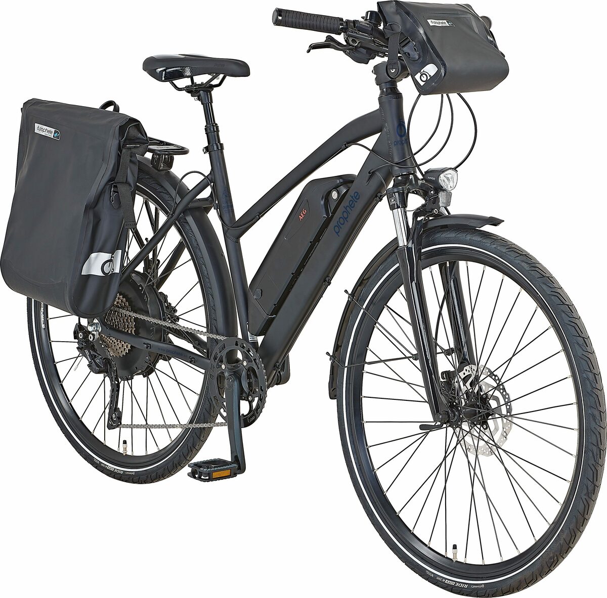 Bild 2 von Prophete E-Bike Prophete Entdecker e2000 Damen, 10 Gang Shimano Deore XT Schaltwerk, Kettenschaltung, Heckmotor 250 W
