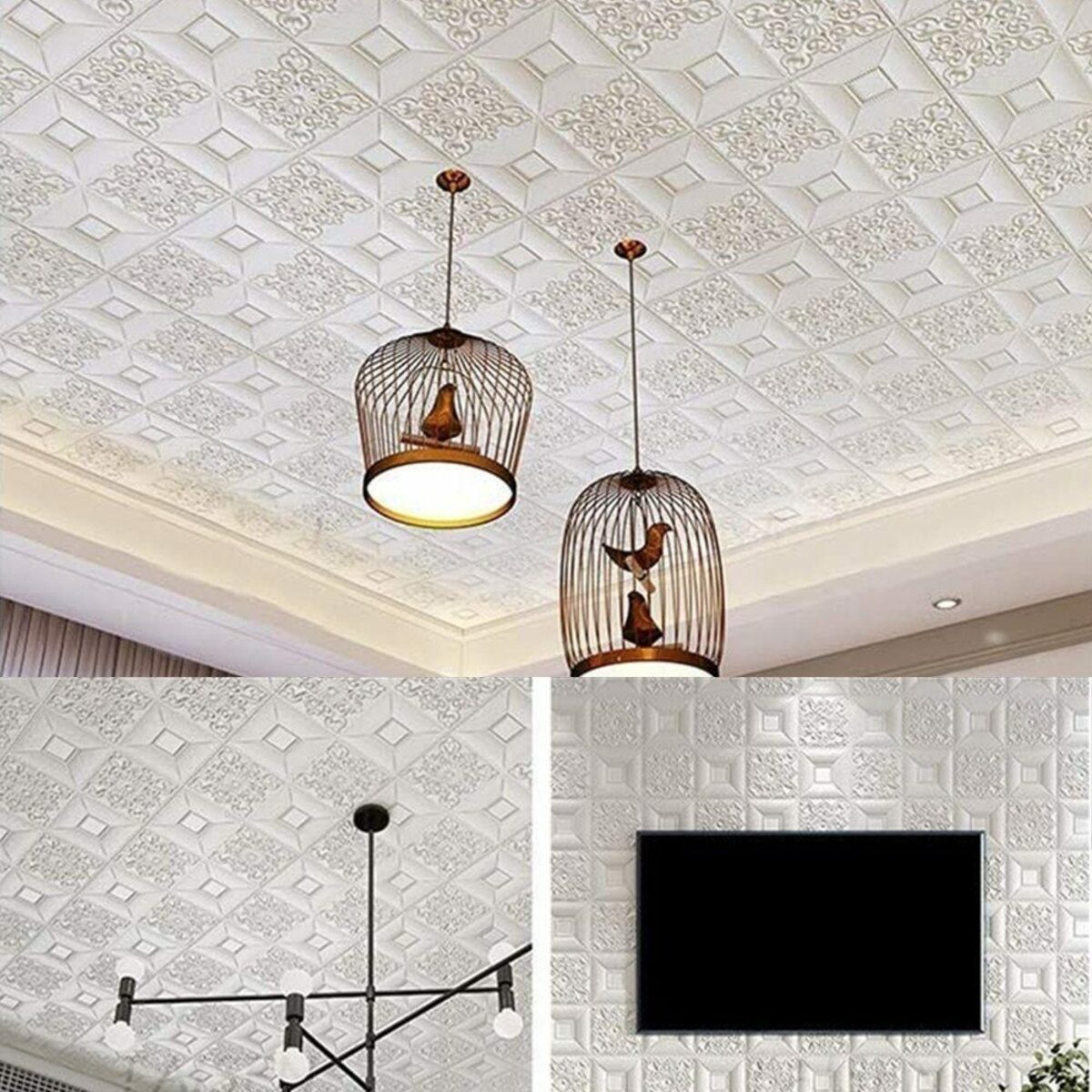 Bild 4 von DTC GmbH 3D-Tapete 70cm Wandverkleidung PE-Schaum Steinoptik Ziegel Tapete Wasserdicht, (6 St)