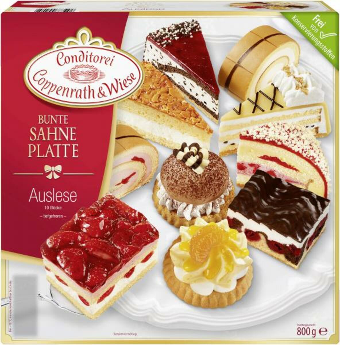 Bild 1 von Coppenrath & Wiese Bunte Sahne Platte Auslese