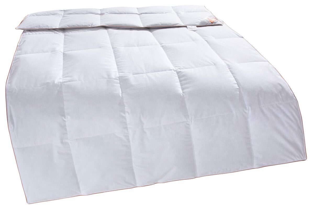 Bild 2 von Daunenbettdecke, Richard Bettdecke, 135x200 cm und weitere Größen, Sommer oder Winter, RIBECO, Füllung: 90% Daune & 10% Federn, Bezug: Baumwolle, Seit 105 Jahren überzeugt RIBECO durch Quali