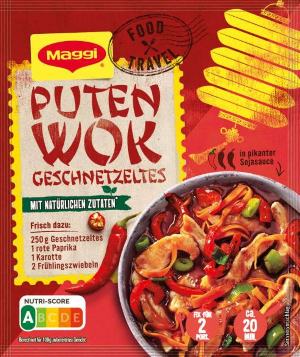 Bild 1 von Maggi Fix für Puten-Wok Geschnetzeltes