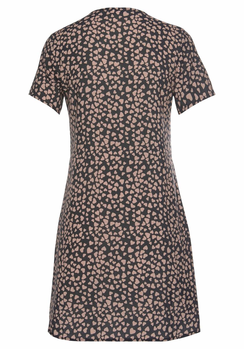 Bild 2 von LASCANA Blusenkleid mit Herzchenprint