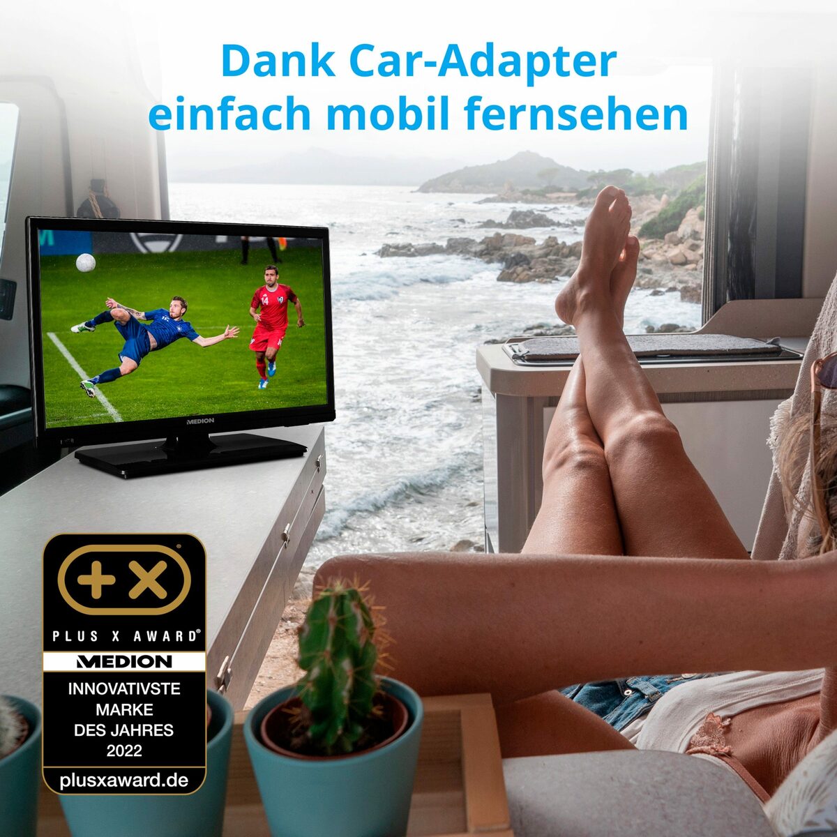 Bild 2 von Medion® MD20059 LCD-LED Fernseher (47 cm/18.5 Zoll, 720p HD Ready, MD20059)