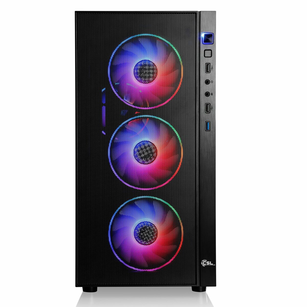 Bild 2 von CSL Sprint V28341 Gaming-PC (AMD Ryzen 7 7700, 32 GB RAM, 2000 GB SSD, Luftkühlung)