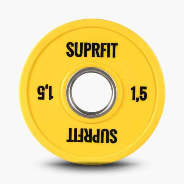 Bild 1 von Suprfit Mini Bumper Plates (einzeln) - 1,5 kg