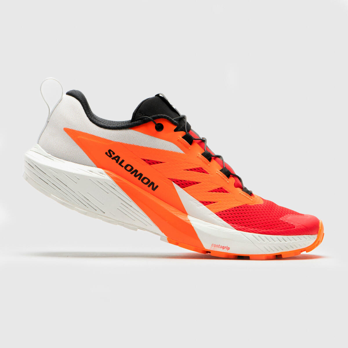 Bild 1 von Trailrunningschuhe Herren Salomon - Sense Ride 5 grau/rot