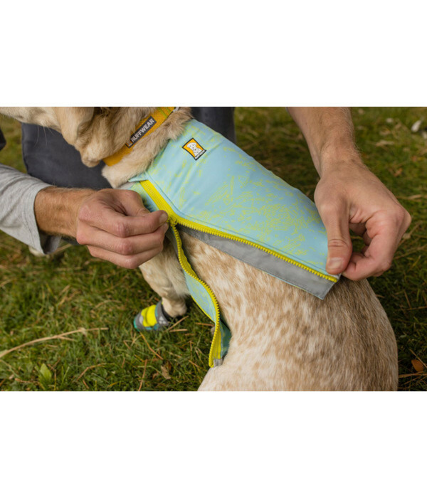 Bild 2 von RUFFWEAR® Hunde-Kühlweste Swamp Cooler Zip™ Vest Aurora Teal Mist Blue