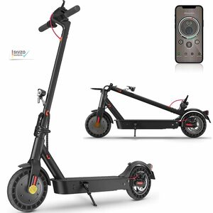 LETGOSPT E-Scooter mit Straßenzulassung Max 40km Elektroroller mit app E-roller Mit ABE, 500,00 W, 20,00 km/h, 10'' Wabenreifen Hochwertiger Federung, Elektro Scooter für Erwachsene