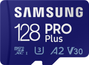 Samsung PRO Plus 128 GB microSDXC + SD-Adapter