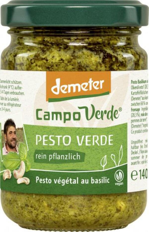 Bild 1 von Demeter Campo Verde Pesto végétal au basilic