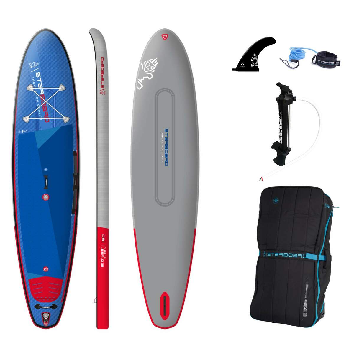 Bild 1 von Starboard
              
                 IGO DELUXE SC  12' 0'  X 33'  X 6' - SUP Board