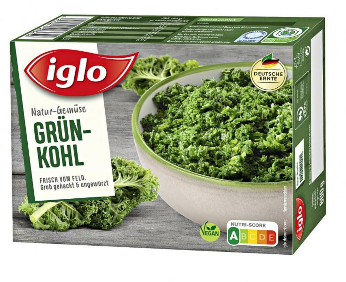 Bild 1 von Iglo Grünkohl grob gehackt