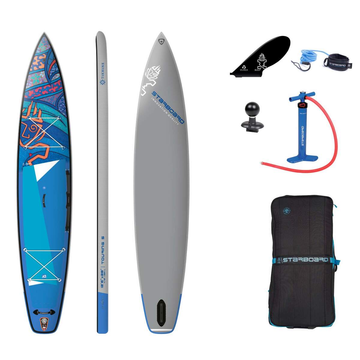 Bild 1 von Starboard
              
                 TOURING S (TIKHINE) WAVE DELUXE SC 12' 6'  X 28'  X 4.75' - SUP Board