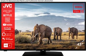 JVC LT-43VF5156 LED-Fernseher (108 cm/43 Zoll, Full HD, Android TV, Smart-TV)
