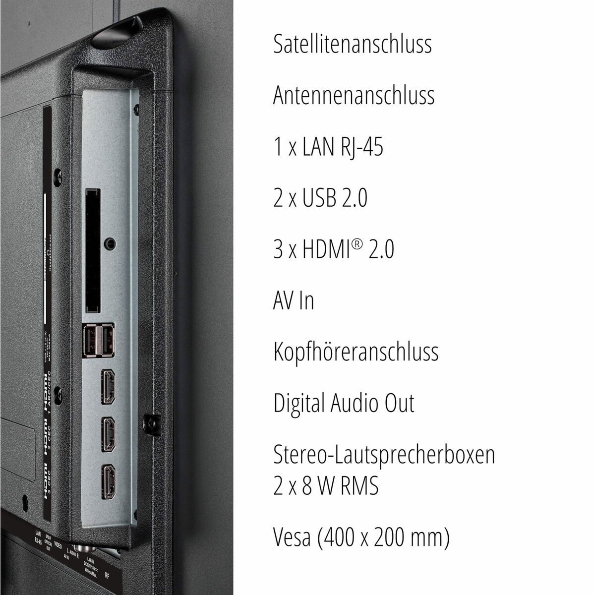 Bild 3 von Medion® MD30091 LED-Fernseher (125.7 cm/49.5 Zoll, 4K Ultra HD, Smart-TV, X15059)