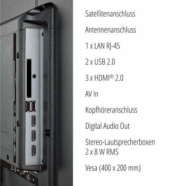 Bild 3 von Medion® MD30091 LED-Fernseher (125.7 cm/49.5 Zoll, 4K Ultra HD, Smart-TV, X15059)