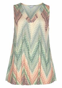 LASCANA Tanktop mit Alloverprint