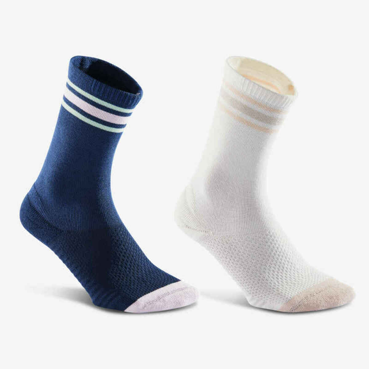Bild 1 von Walking Socken High Deocell 2er-Pack – Urban Walk Logo DECATHLON