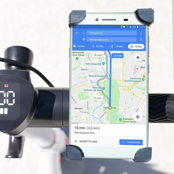 Bild 4 von Viron E-Scooter Elektro Scooter mit Straßenzulassung Aluminium, Elektroroller eKFV Zulassung Faltbar Roller EScooter mit ABE