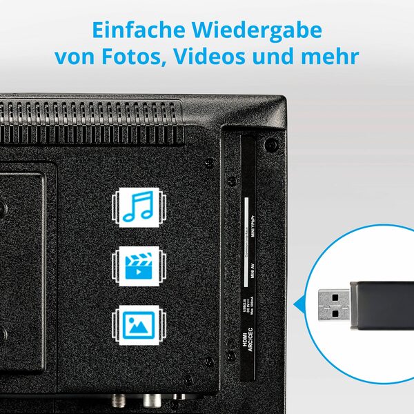 Bild 4 von Medion® MD20059 LCD-LED Fernseher (47 cm/18.5 Zoll, 720p HD Ready, MD20059)