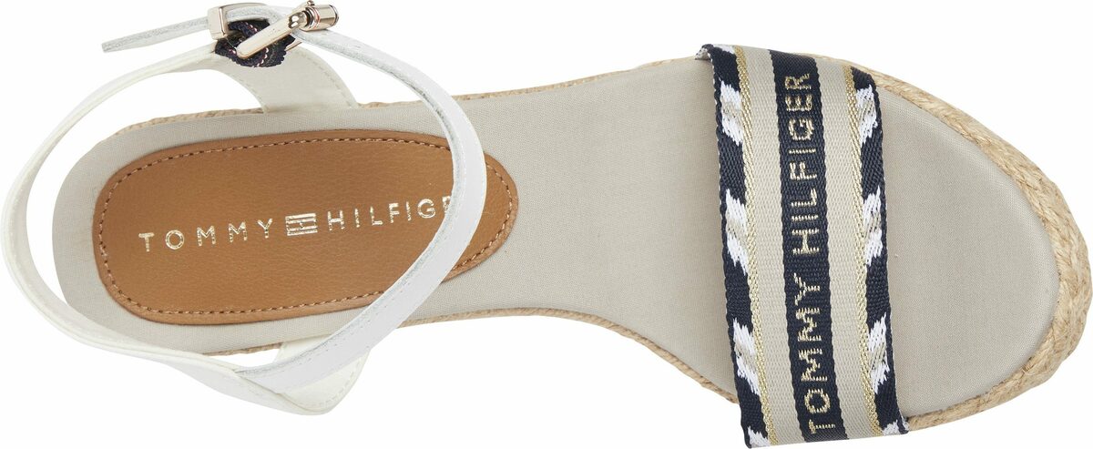 Bild 3 von Tommy Hilfiger CORPORATE WEBBING HIGH WEDGE High-Heel-Sandalette mit Logoschriftzug