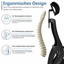 Bild 3 von Durrafy Bürostuhl Chefsessel Ergonomischer, Mesh Drehstuhl, Schreibtischstuhl, mit verstellbarer Kopfstütze, Armlehnen, Lendenwirbelstütze, Atmungsaktiver Netzstuhl