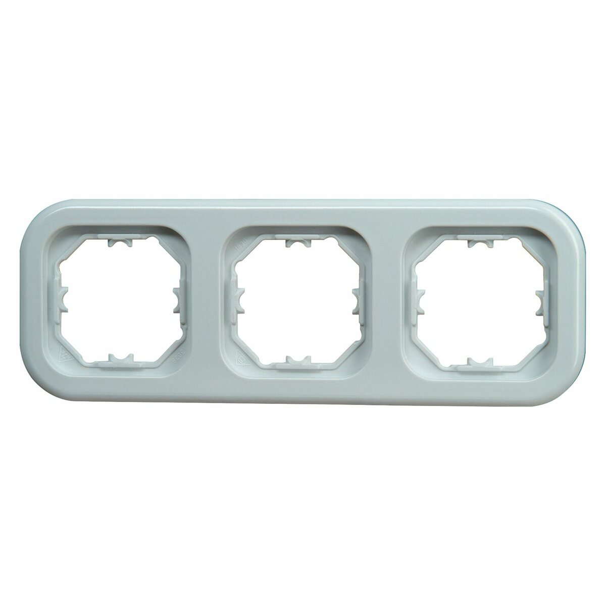 Bild 1 von Kopp Abdeckrahmen 3-fach Donau Arktisweiß