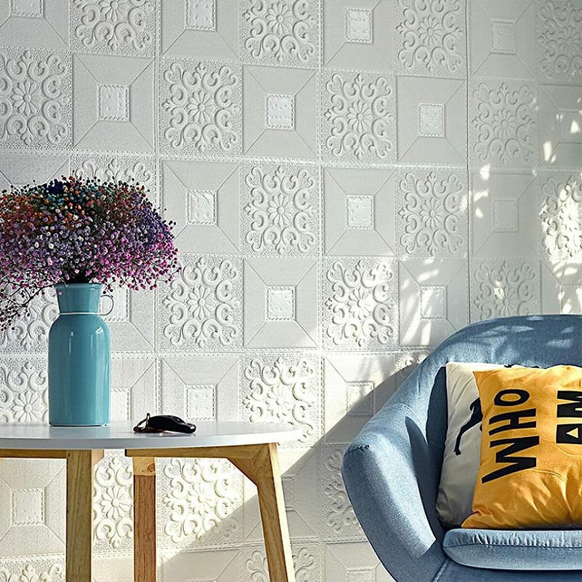 Bild 2 von DTC GmbH 3D-Tapete 70cm Wandverkleidung PE-Schaum Steinoptik Ziegel Tapete Wasserdicht, (6 St)