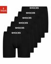 Bild 1 von SNOCKS Boxershorts Enge Unterhosen mit längerem Bein Herren Männer (6-St) aus Bio-Baumwolle, ohne kratzenden Zettel