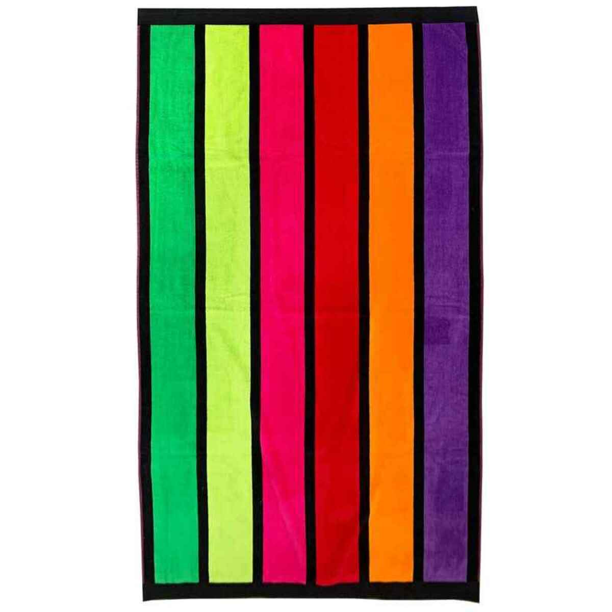 Bild 1 von Jacquard-Samt Strandtuch Happy fresh 100x175 470g/m² (2.5 oz)