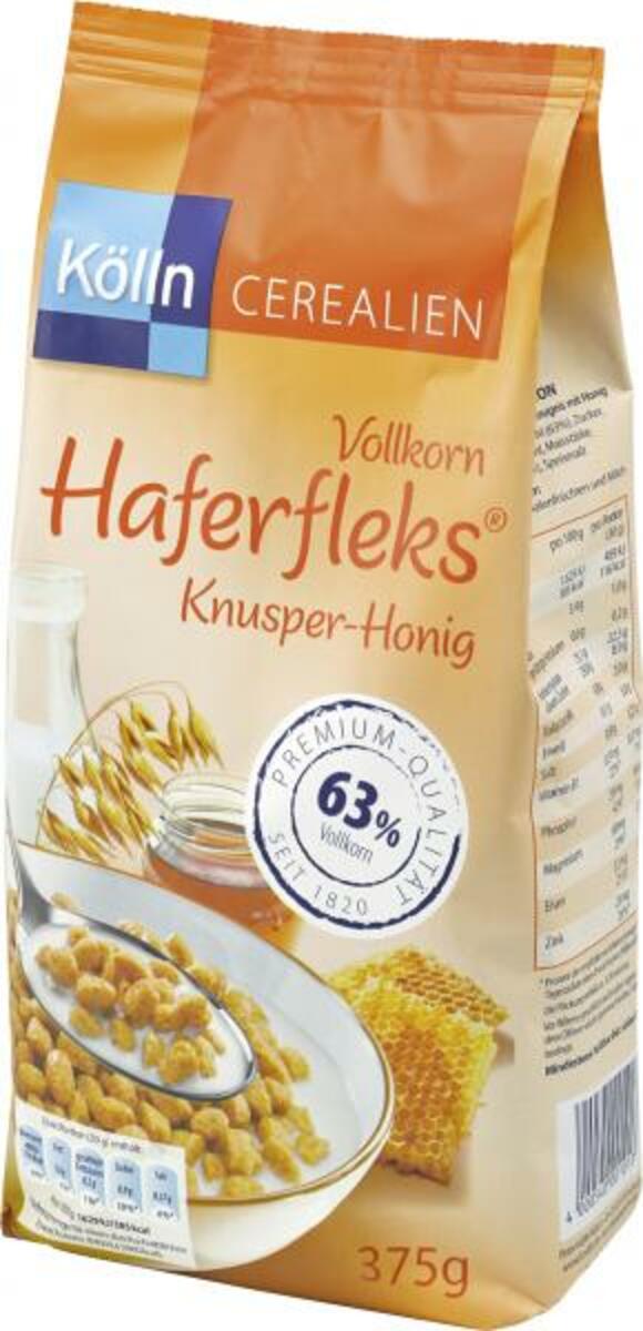 Bild 1 von Kölln Vollkorn Haferfleks Knusper-Honig